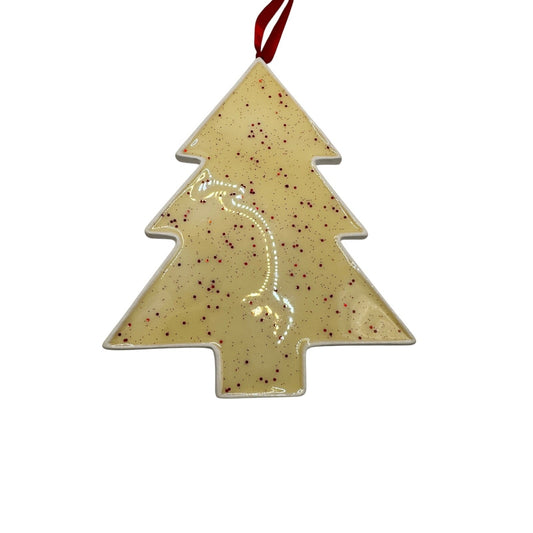 Christmas Ornaments - Glitter Star & Tree Holiday Decorations