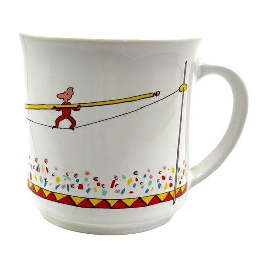 Vintage Mug Recycled Paper Products Einstein Quote, Artist Signed, Made in Japan