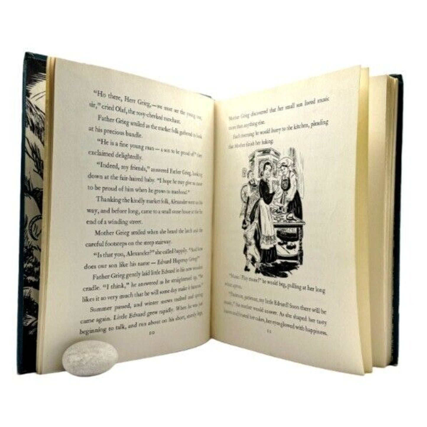 Vintage Book - 1947 Edvard Grieg Boy of the Northland by Sybil Deucher First Ed