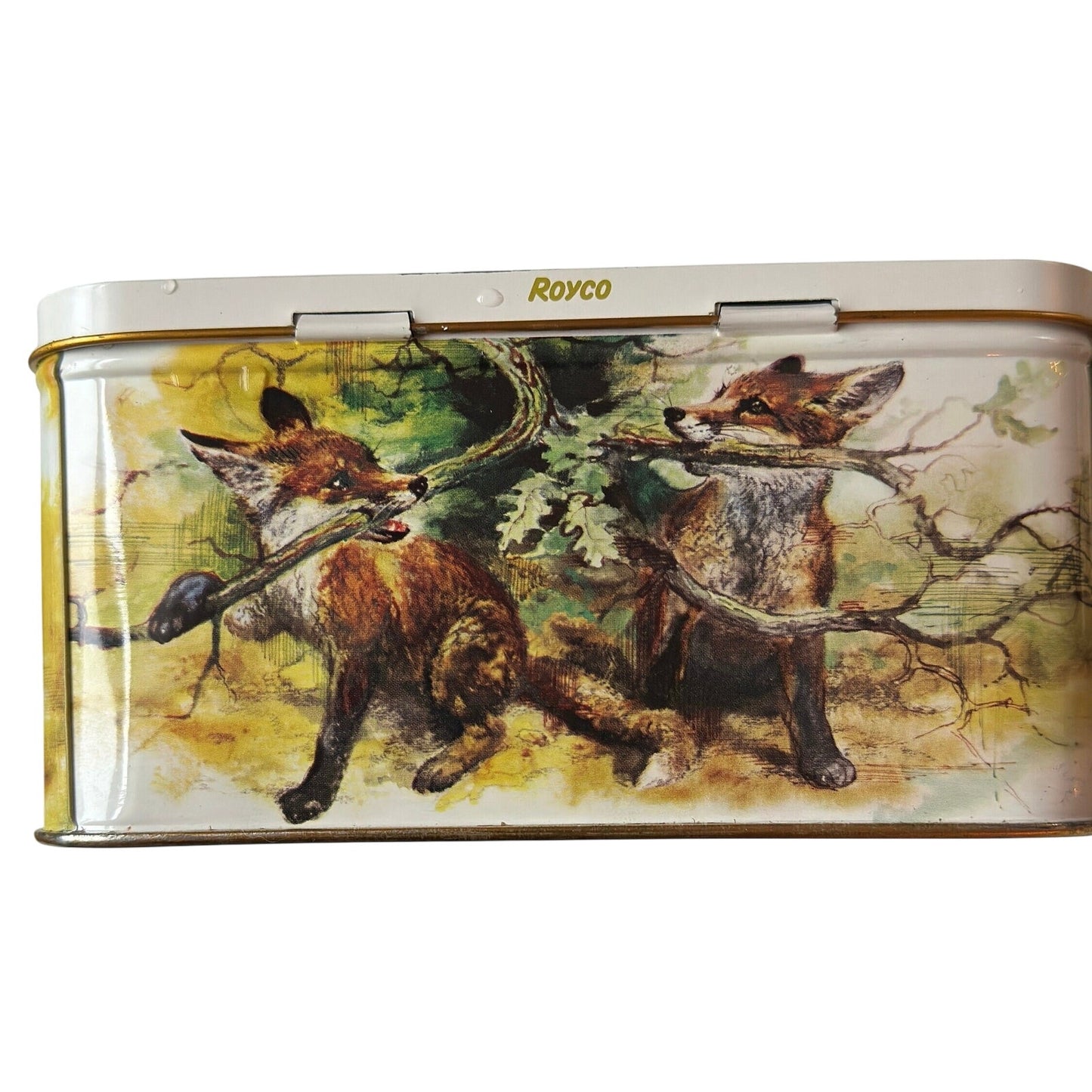 Decorative Royco Collectible Tin - print by Rien Poortvliet