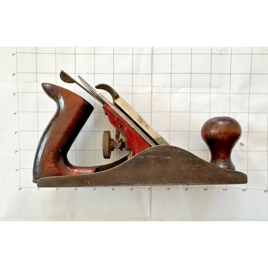 Vintage Millers Falls Smoothing Plane No 9 Pat. 1822520 WW2 USMC Marked