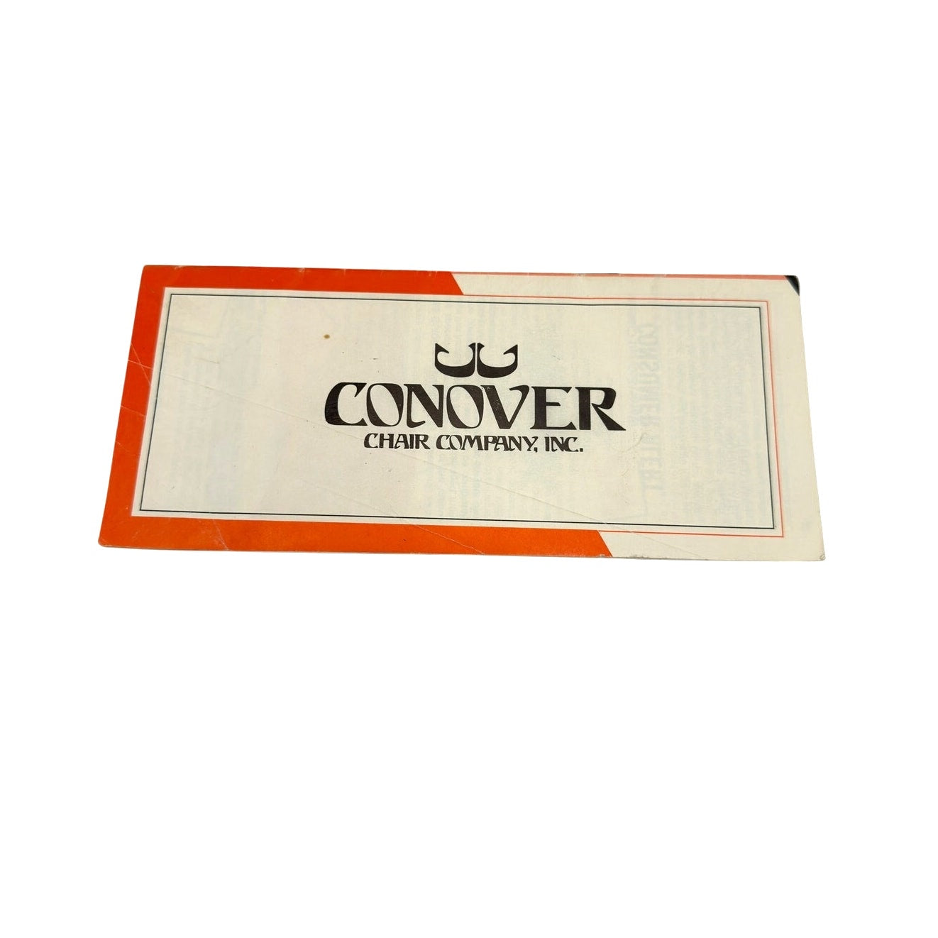 Vintage Connor Furniture Pamphlet 1977 - Retro Home Furniture Care Brochure