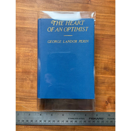 Rare Book The Heart of an Optimist by George Landor Perin 1925 1st Ed Religious