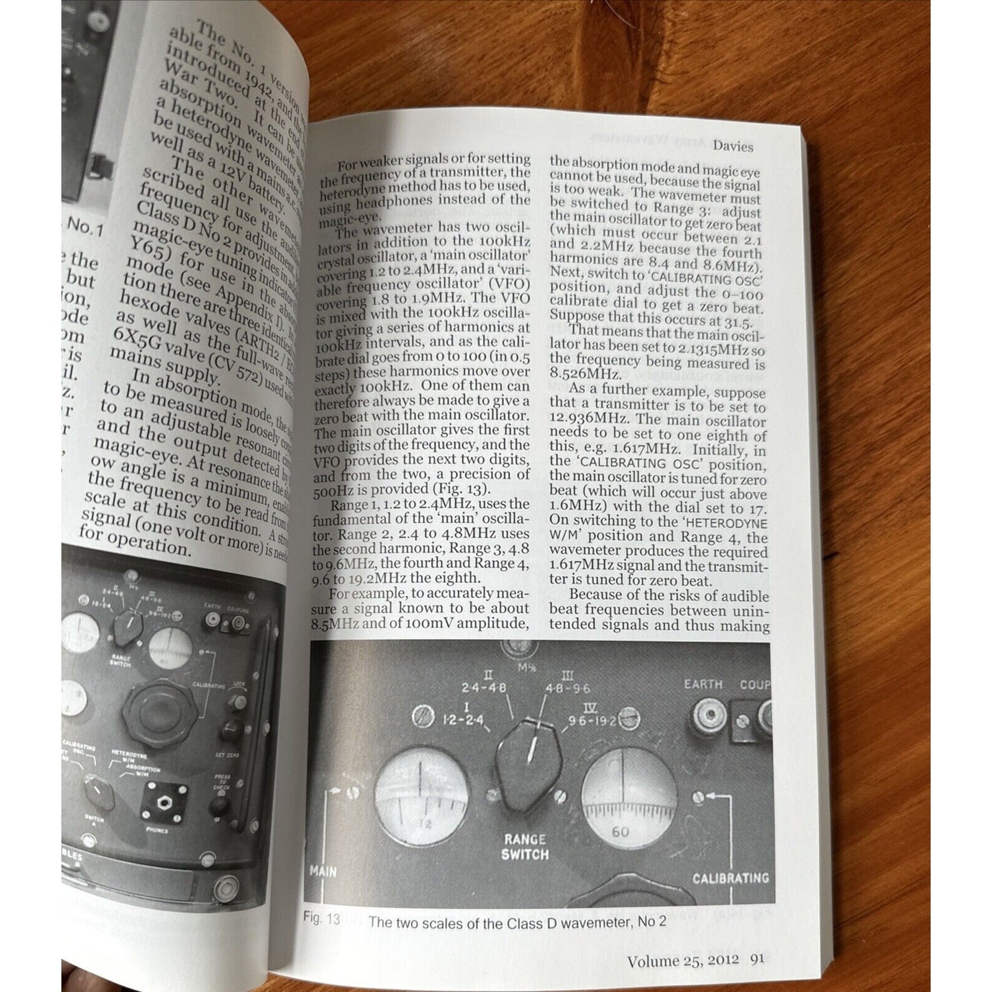 Antique Wireless Review, Volume 25 (2012) - Rare Collectible Radio Journal