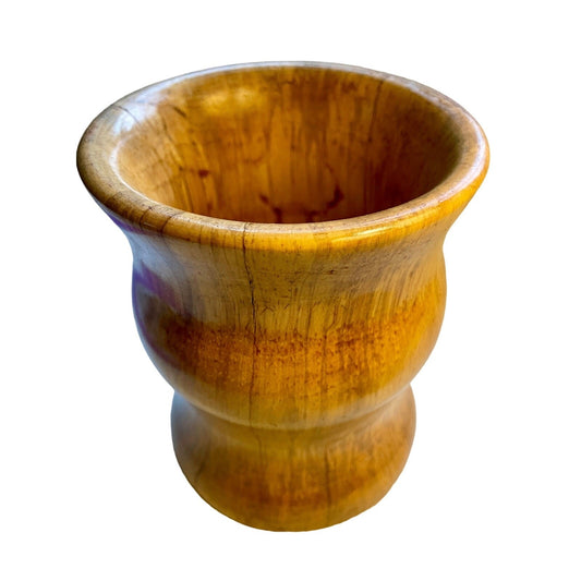 Handmade Decorative Wood Bowl Oak Sustainable Forest One of a Kind Signed