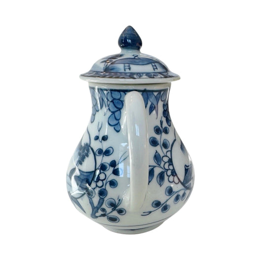 Handpainted Miniature Pitcher Het Loo 4" Delft Style Blue White Pottery 1994