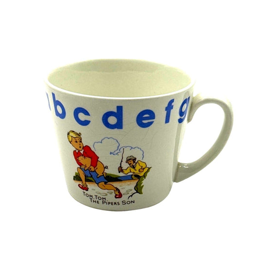 Vintage Woods of England Collectible Cup - ABC Mug w Tom the Piper Son