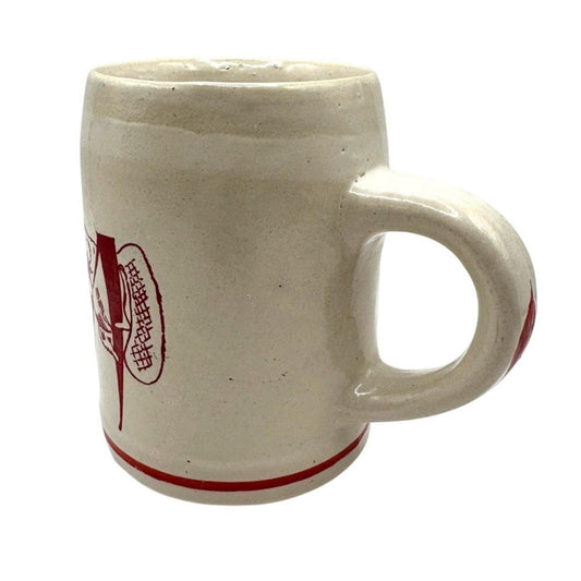 Rare MIT Vintage Beer Stein 1951 Handmade Stoneware Mug Mascot Tim the Beaver