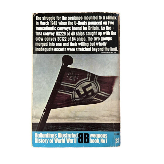 Vintage 1968 U-Boat Book: The Secret Menace, First Print