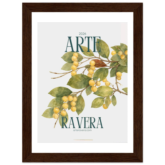 Golden Crabapple Original Wall Art: A Vintage Botanical Print That Brightens Any Room