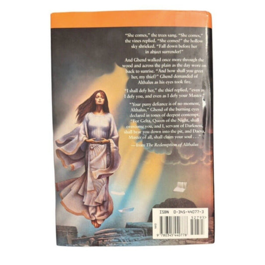 David Eddings The Redemption of Althalus First 1st American Ed 1st Print HCDJ