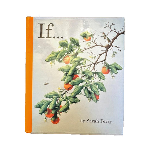 1995 If Sarah Perry Illustrated Childrens Book First 1st Edition 2nd Print HCDJ