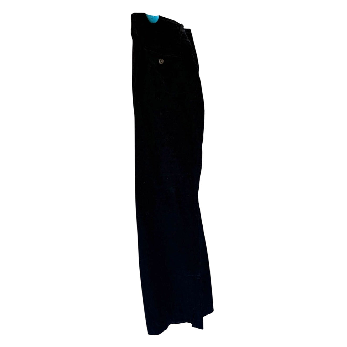 Ann Taylor LOFT Black Velvet Jeans - Size 10, Soft and Stylish