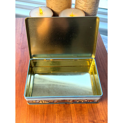1994 Whitman’s Tin Hinged Box - Vintage Limited Edition Collectible Philadelphia