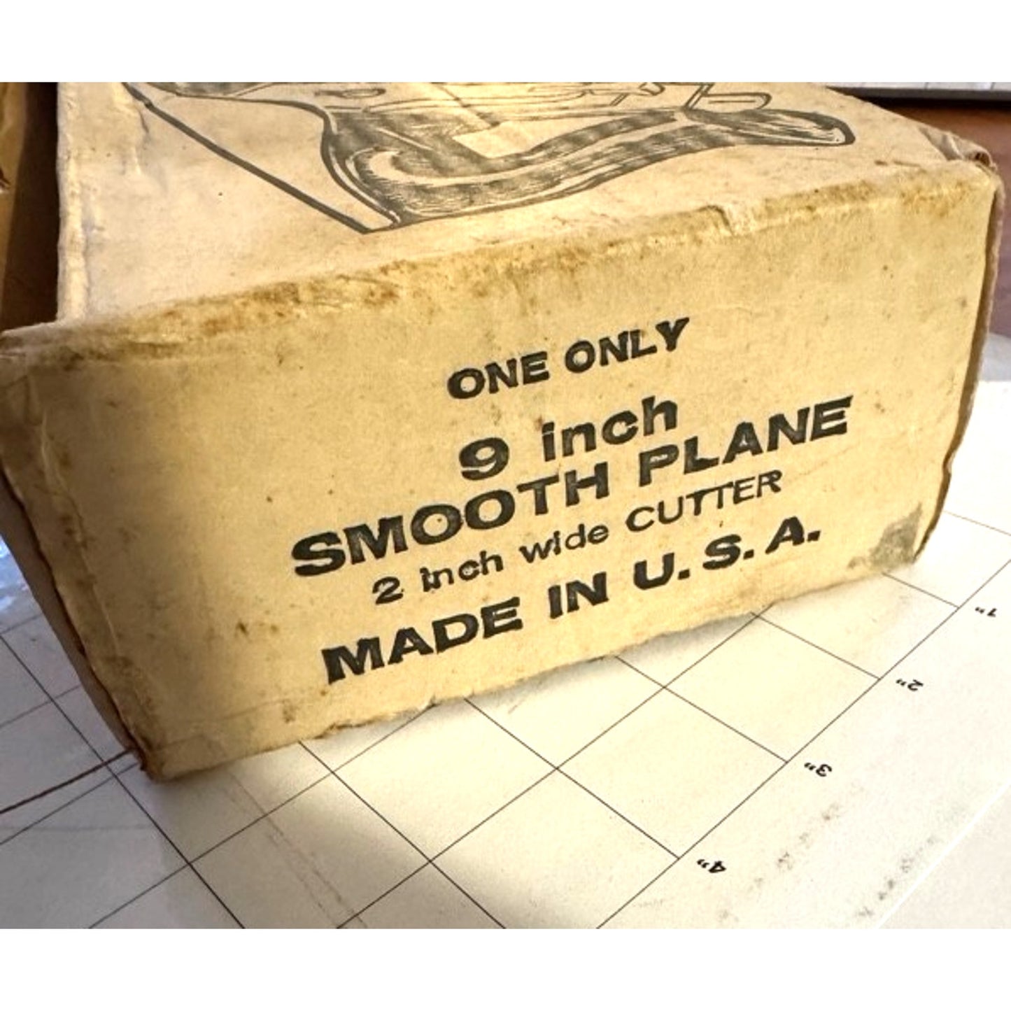 Vintage Plane Buck Bros. No. C-4 Carpenters Smoothing Hand Tool w Original Box