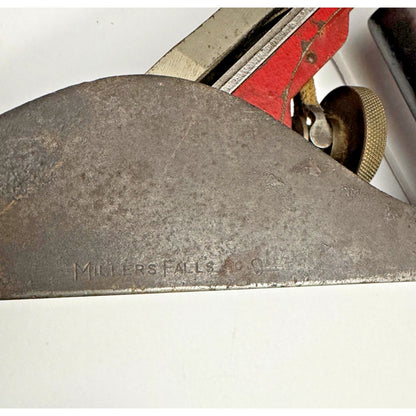 Vintage Millers Falls Smoothing Plane No 9 Pat. 1822520 WW2 USMC Marked
