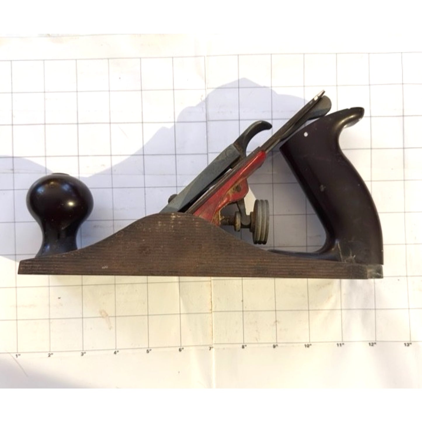 Vintage Craftsman Plane NO.619-3741 Woodworking Tool 11 Inches Made in USA