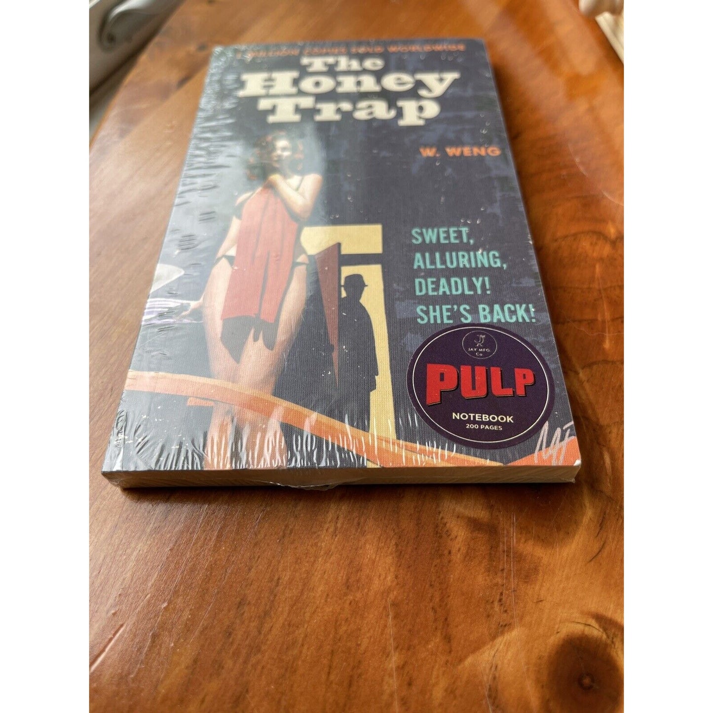 Theme Notebook THE HONEY TRAP 1965 Pulp Fiction FACTORY SEALED