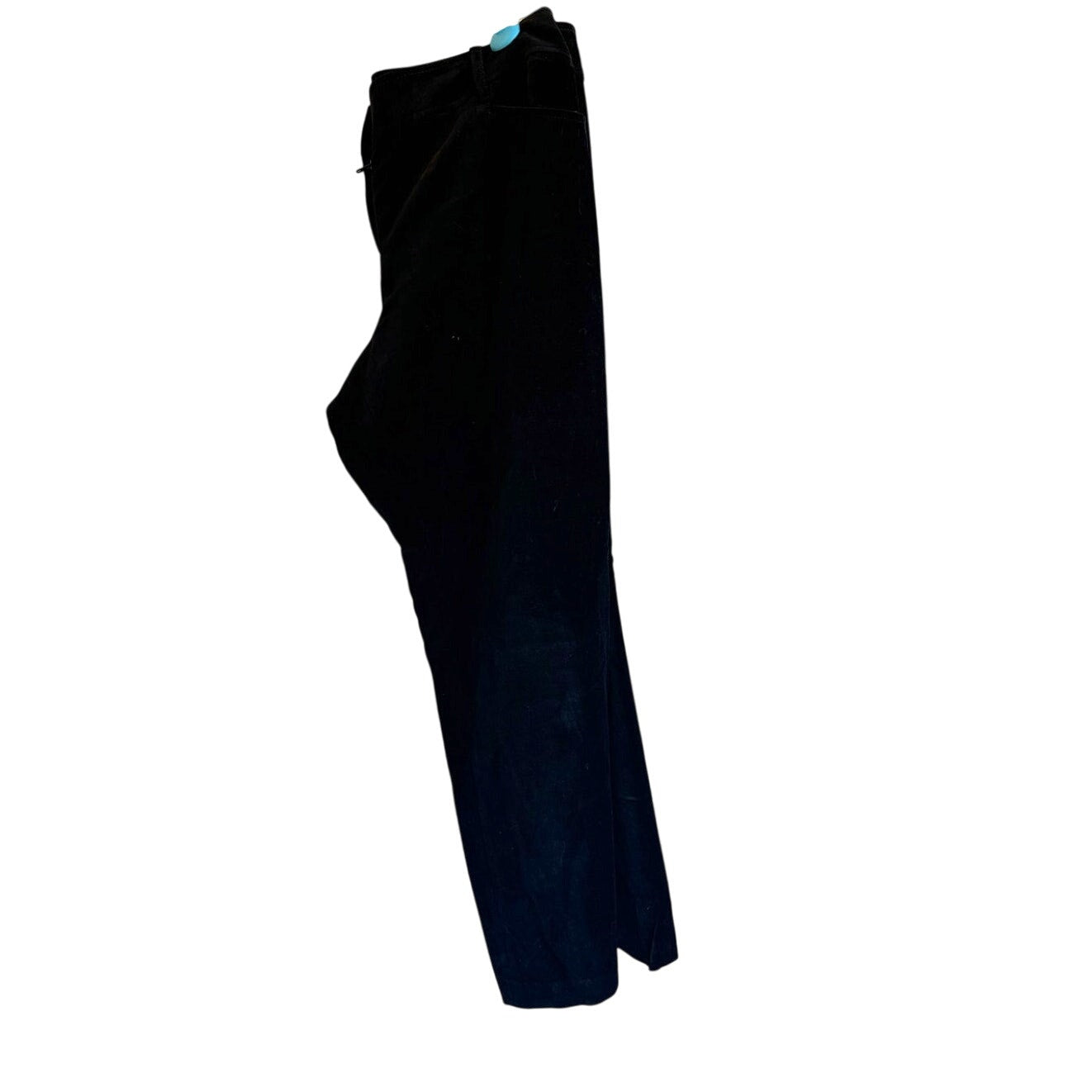 Ann Taylor LOFT Black Velvet Jeans - Size 10, Soft and Stylish