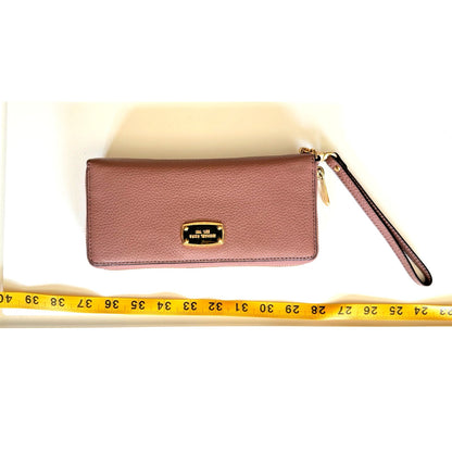 Michael Kors Dillon Satchel Shoulder Bag in Dark Dune Taupe Leather w Wallet