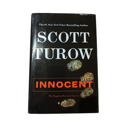 Innocent by Scott Turow HCDJ First Edition First Printing 2010 Vintage Mystery