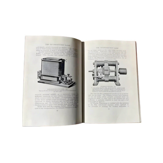 History of the Incandescent Lamp 1927 1st Ed Howell & Schroeder Illustrated Rare