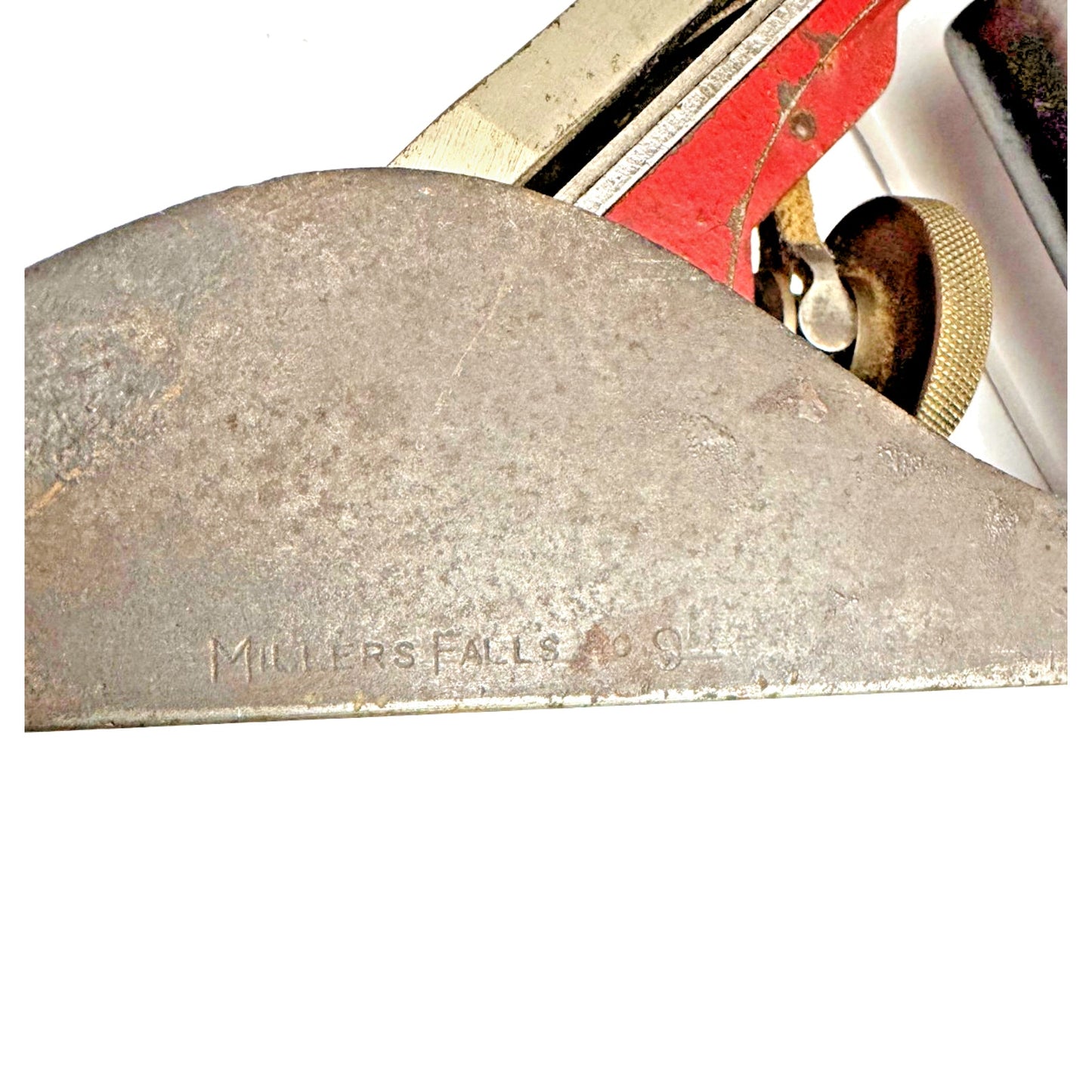 Vintage Millers Falls Smoothing Plane No 9 Pat. 1822520 WW2 USMC Marked