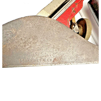 Vintage Millers Falls Smoothing Plane No 9 Pat. 1822520 WW2 USMC Marked