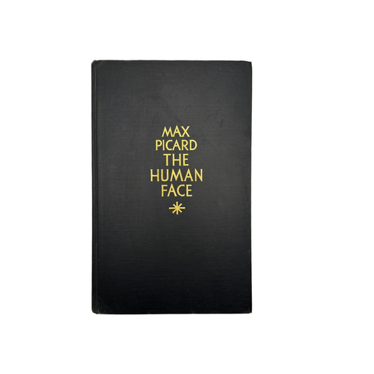 The Human Face by Max Picard – 1930 First Edition, First Printing