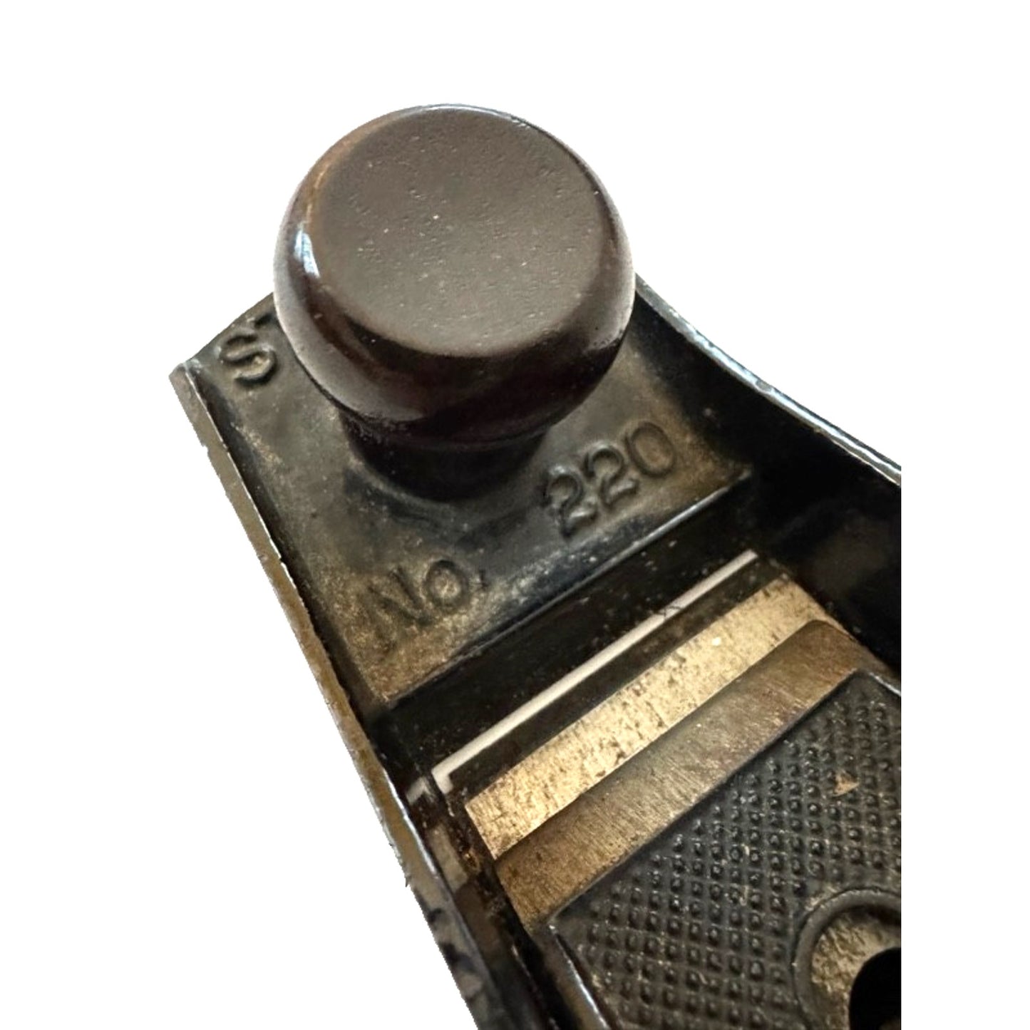 Vintage Stanley Block Plane No. 220 Made in USA 7.5 Inches