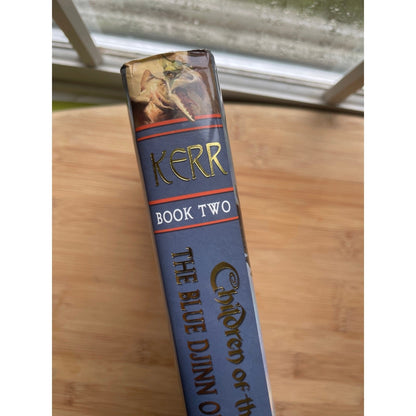 Children of the Lamp: The Blue Djinn of Babylon by P.B. Kerr 2006 First Ed HCDJ