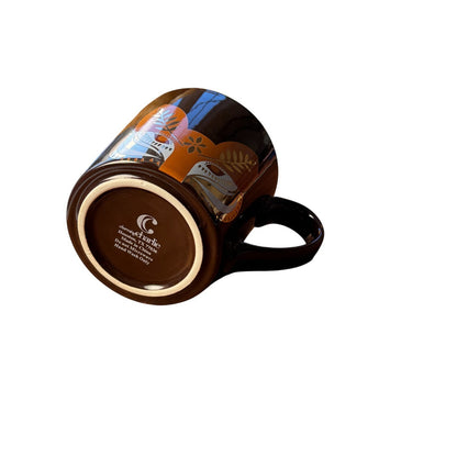 Charming Charlie Fox Coffee Mug Cup Be Fantastic Today Autumn Fall 15 oz 4825