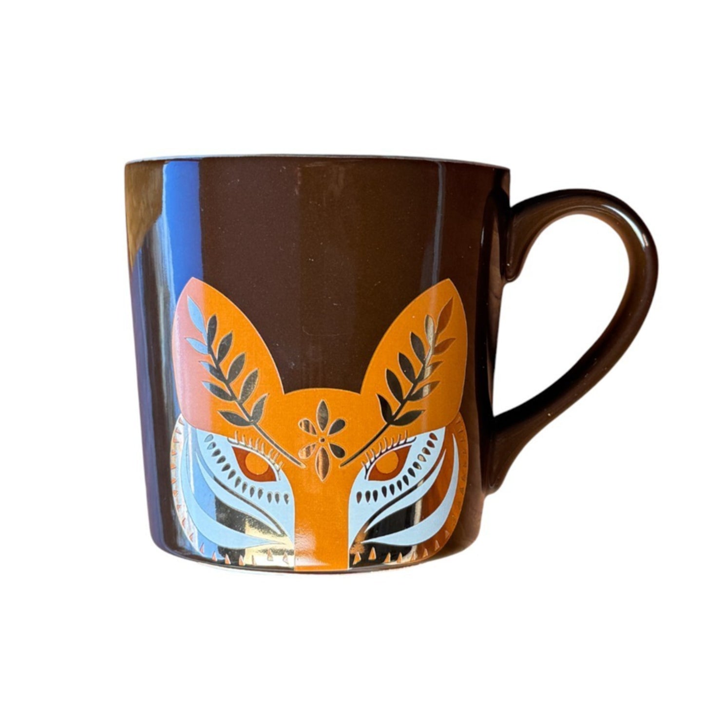 Charming Charlie Fox Coffee Mug Cup Be Fantastic Today Autumn Fall 15 oz 4825