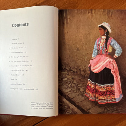 Vintage National Geographic - Incredible Incas -1986 Hardcover Collectible Book
