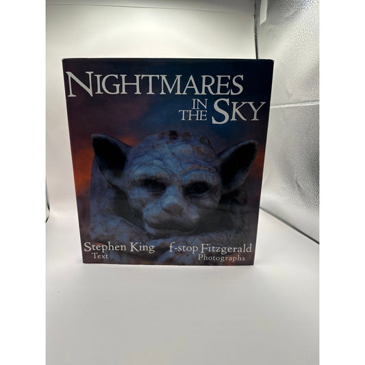 Nightmares in the Sky by Stephen King and f-stop Fitzgerald 1988 HCDJ