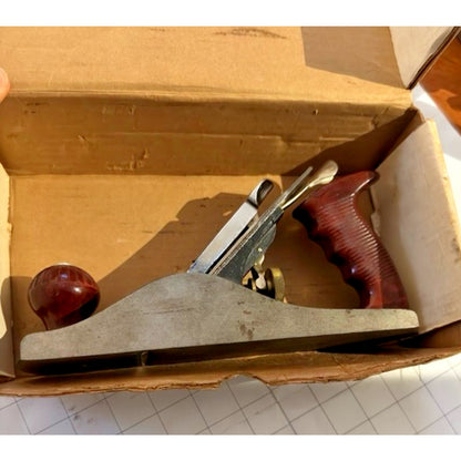 Vintage Plane Buck Bros. No. C-4 Carpenters Smoothing Hand Tool w Original Box