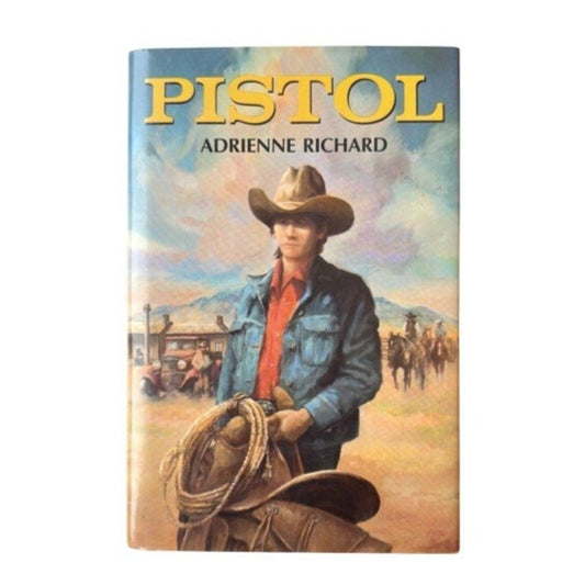 Rare Book 1969 The Pistol Western by Adrienne Richard 1st Ed 6th Print HCDJ