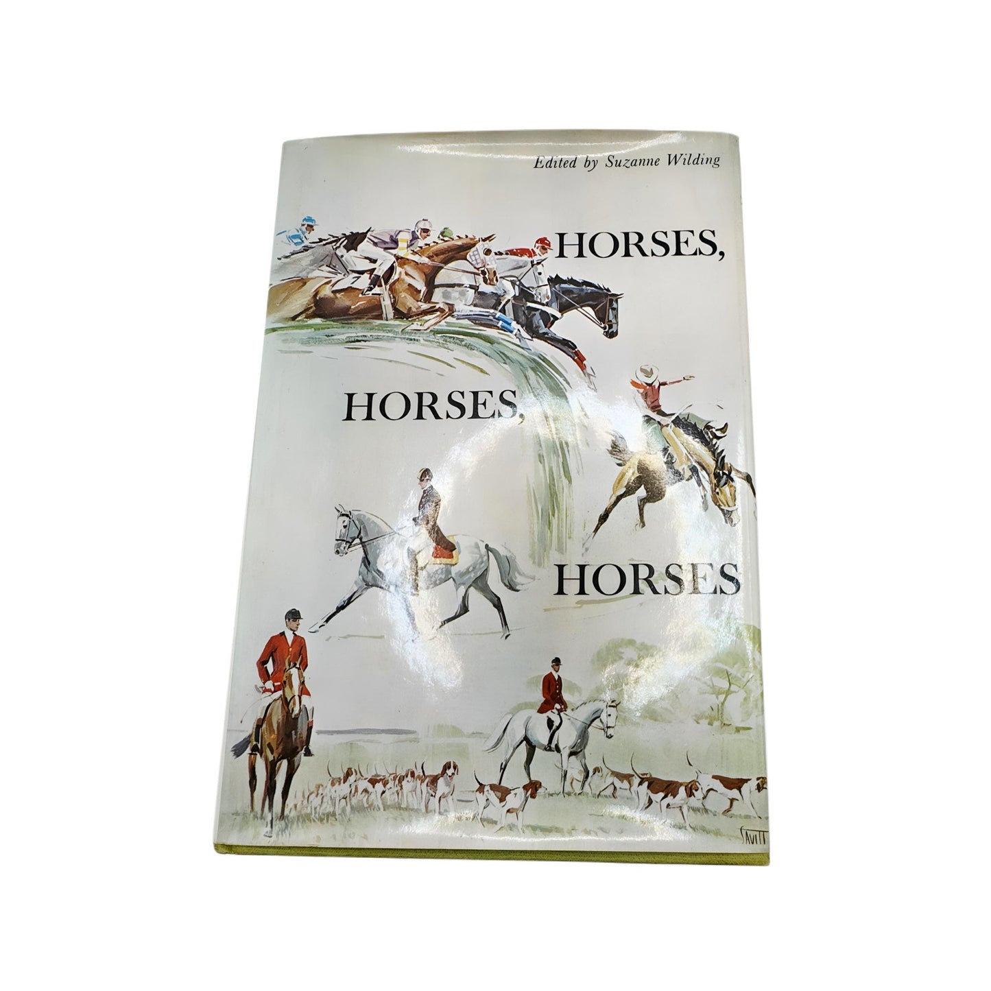 Horses edited by Suzanne Wilding 1970 First Edition First Print HCDJ