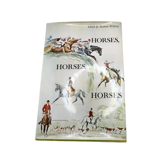 Horses Horses Horses Suzanne Wilding1970 HCDJ First Edition First Print