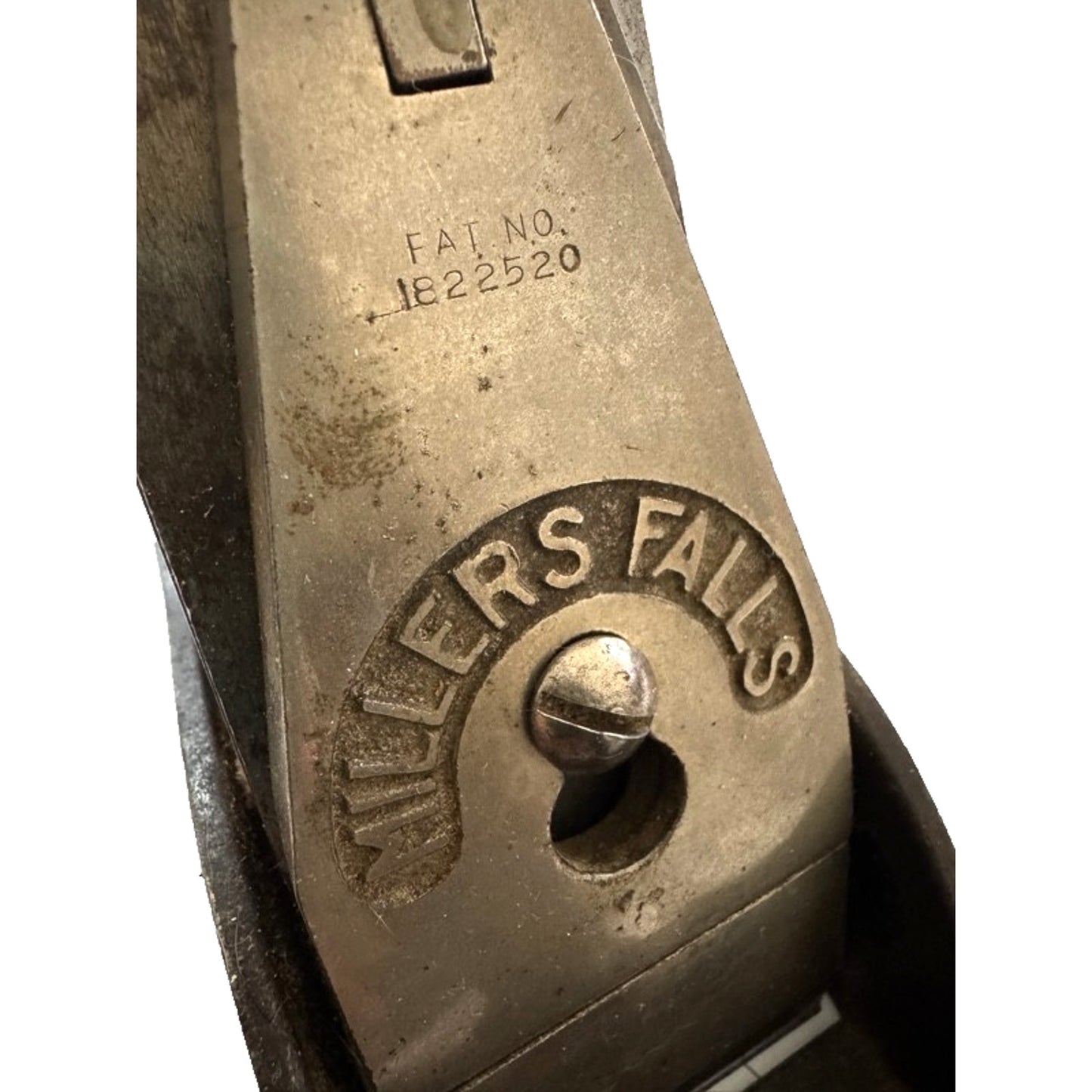 Vintage Millers Falls Smoothing Plane No 9 Pat. 1822520 WW2 USMC Marked