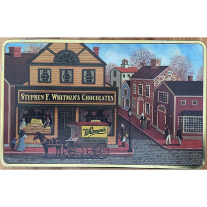 1994 Whitman’s Tin Hinged Box - Vintage Limited Edition Collectible Philadelphia
