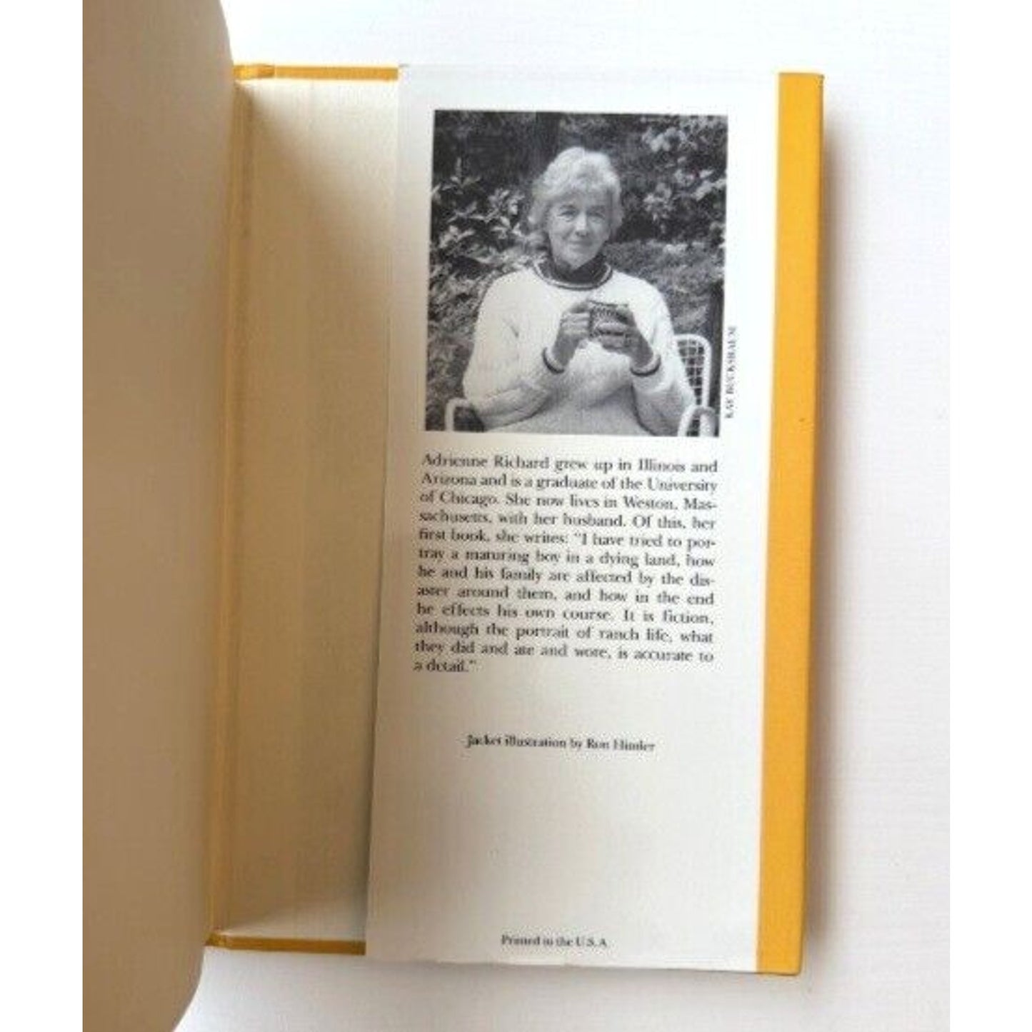 Rare Book 1969 The Pistol Western by Adrienne Richard 1st Ed 6th Print HCDJ