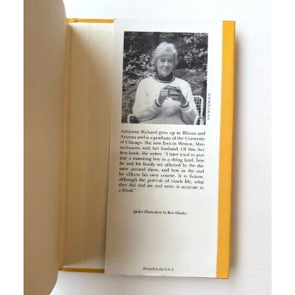 Rare Book 1969 The Pistol Western by Adrienne Richard 1st Ed 6th Print HCDJ