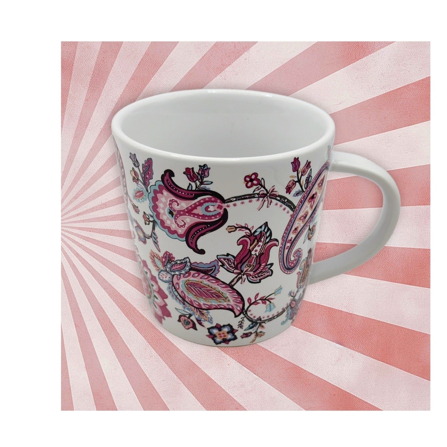 Collectible Gift Mug by Vera Bradley Felicity Paisley 2020 Perfect Never Used