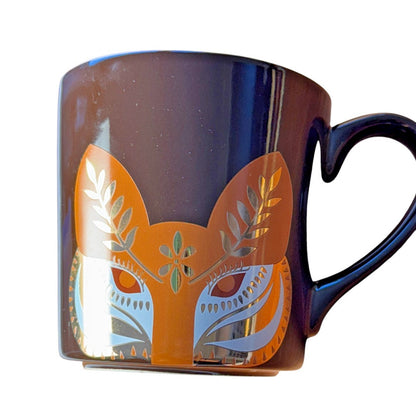 Charming Charlie Fox Coffee Mug Cup Be Fantastic Today Autumn Fall 15 oz 4825