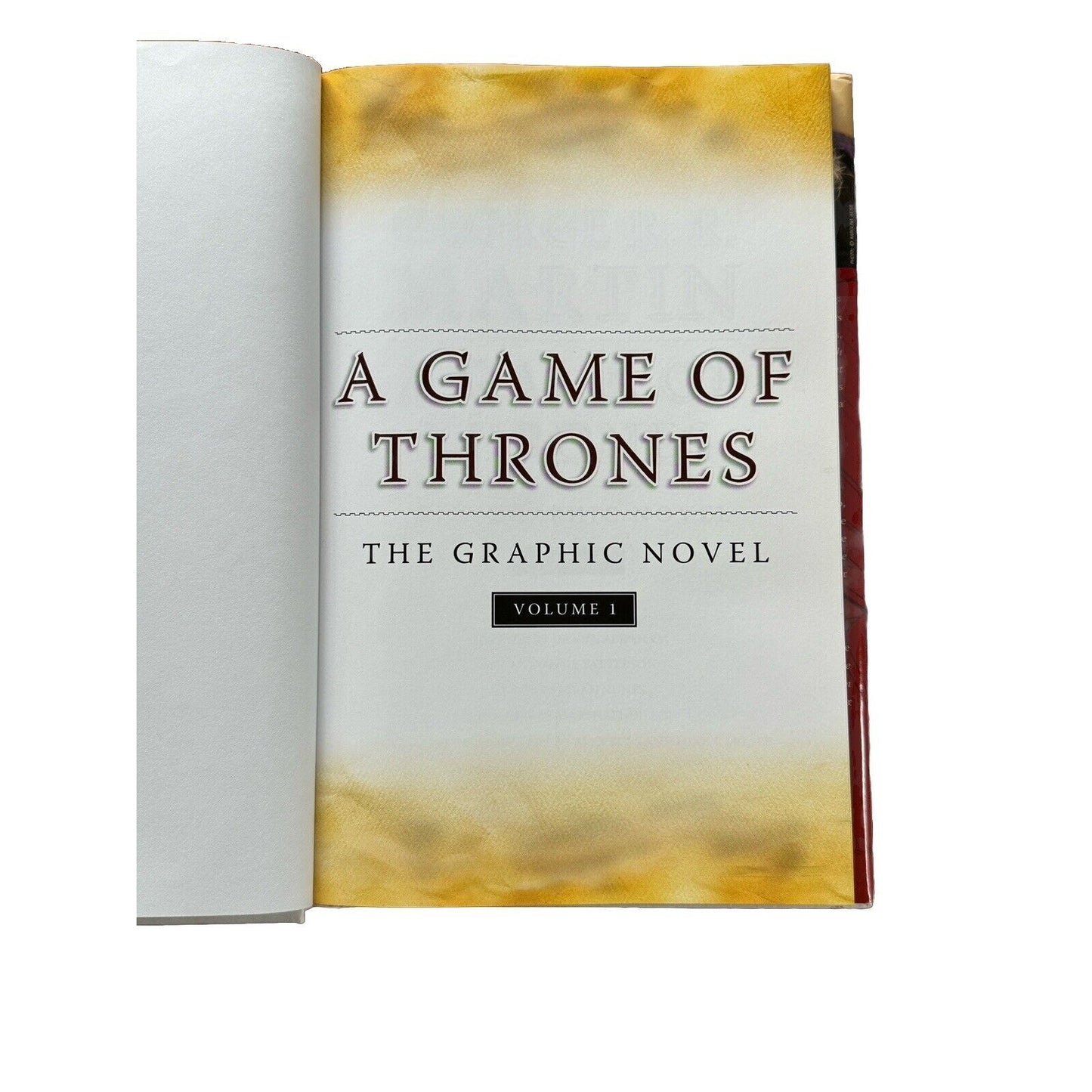 A Game of Thrones The Graphic Novel - George RR Martin - Book #1 2012 HCDJ VG