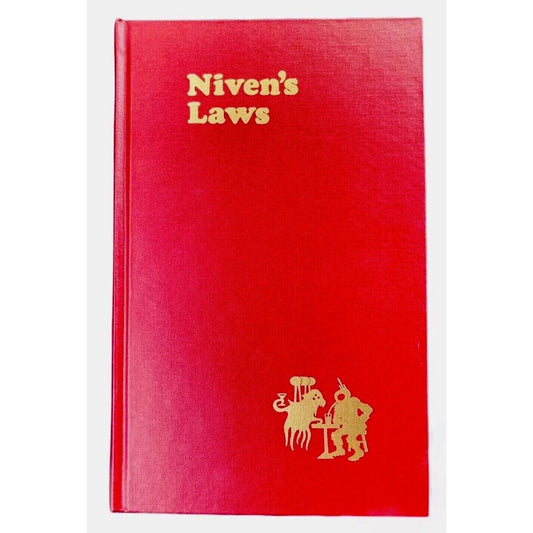 Larry Niven First Edition of Niven's Laws 1984 Owlswick Press Science Fiction