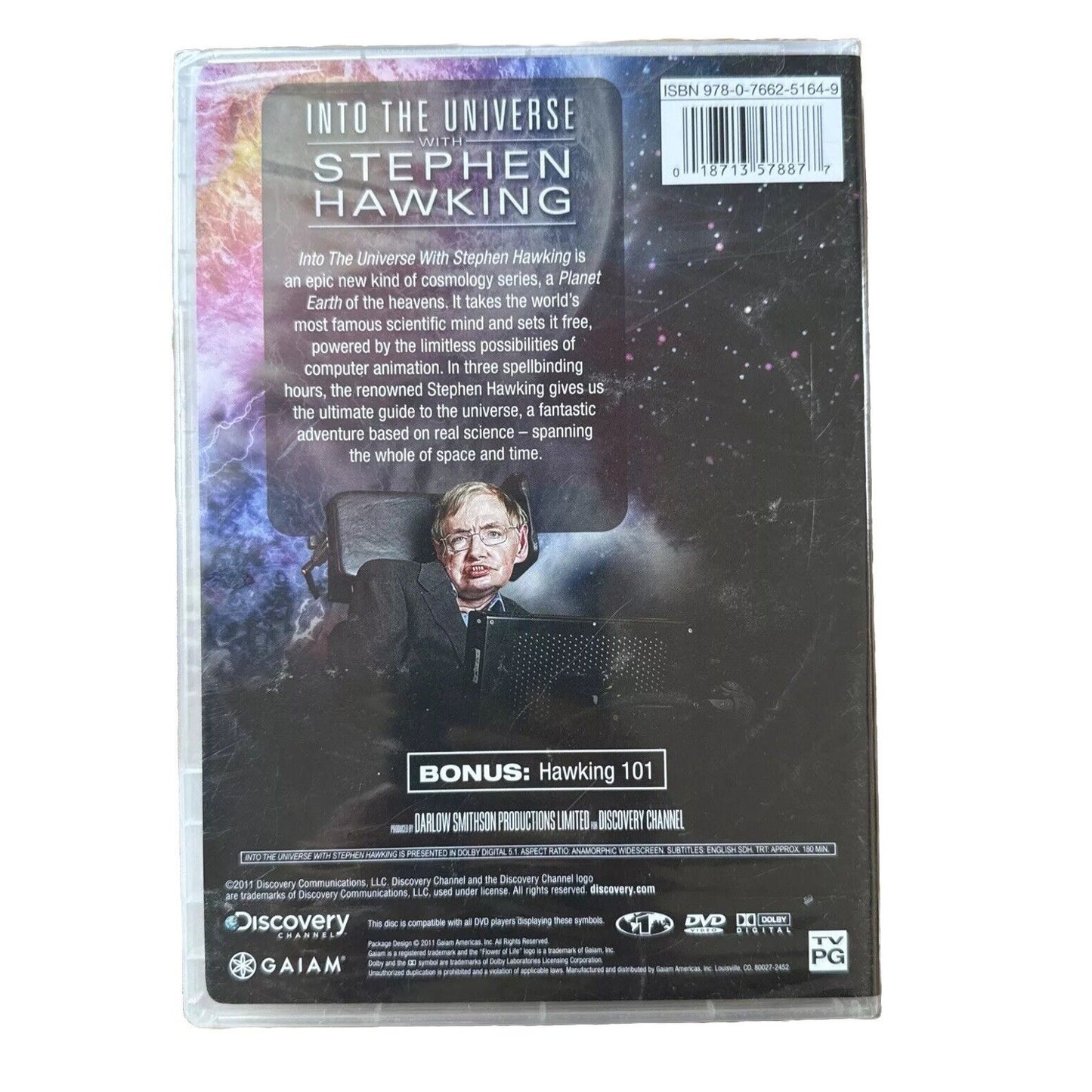 Into the Universe with Stephen Hawking DVD 2011 Factory Sealed New