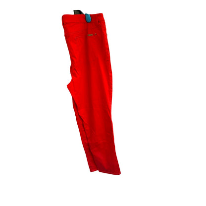 Chico's So Slimming Girlfriend Ankle Pants - Bright Red Chico Size 3 (Large)