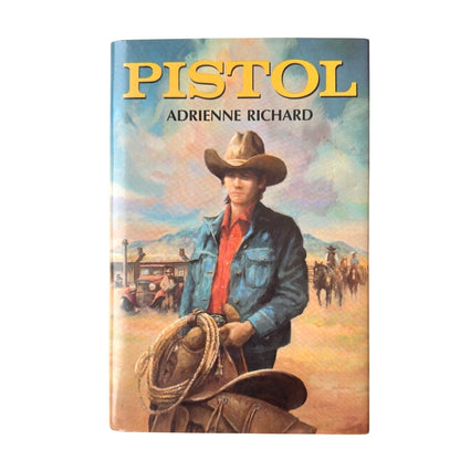 The Pistol - Adrienne Richard 1969 Rare 1st Ed 6th print Western Adventure HCDJ